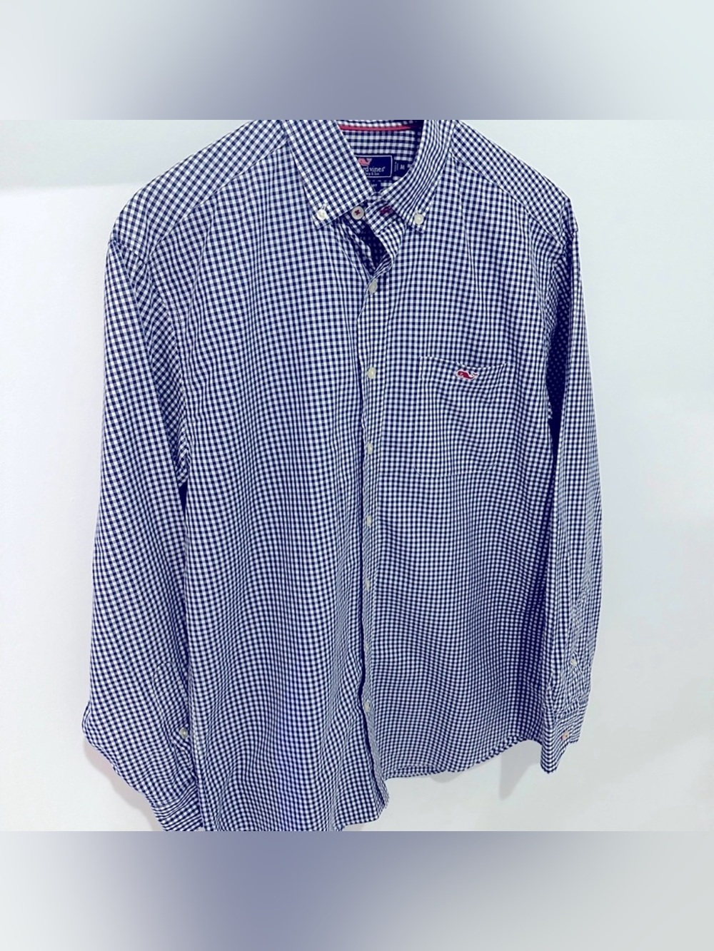 Vineyard Vines | Men’s Tucker Blue Plaid Button Down Shirt | Medium